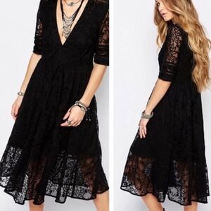 Free People Laurel Mountain Midi Dress